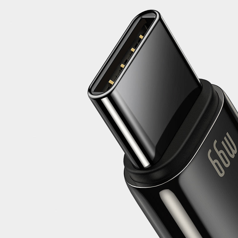 Baseus 66W SuperCharge USB-C Cable – Quick Charge Type-C Fast Charger (5A/6A)