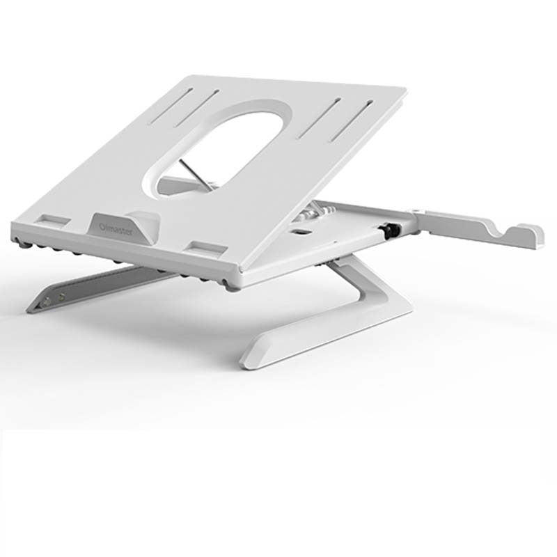 Adjustable Aluminum Laptop Stand – Folding, Portable & Multifunctional