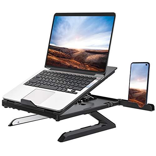 Adjustable Aluminum Laptop Stand – Folding, Portable & Multifunctional