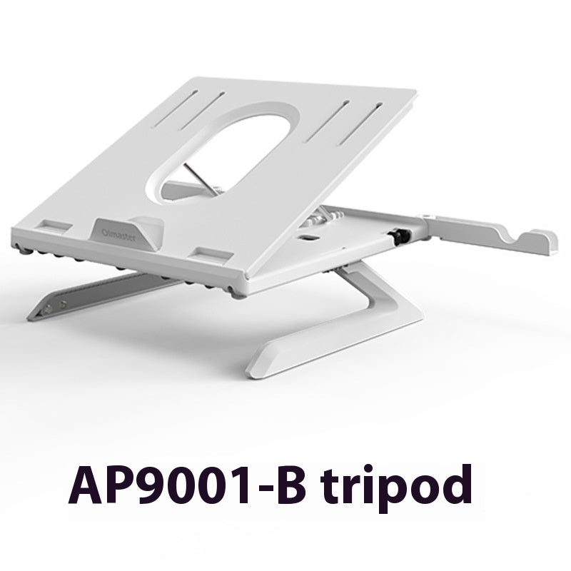 Adjustable Aluminum Laptop Stand – Folding, Portable & Multifunctional
