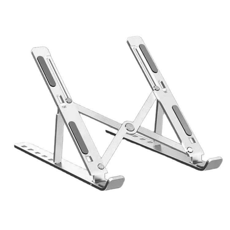 N3 Aluminum Laptop Stand – Folding, Cooling & Adjustable for Laptop or Tablet